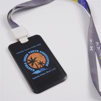 CH Wholesale Sublimation Printing Polyester Lanyards With Logo Custom Certification Keychain OEM ODM ECO Promotion Event Gifts