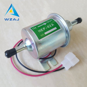 Pompe à carburant électronique IS HEP-02A 12V en aluminium plaqué cuivre pour voitures diesel - Product Image 3