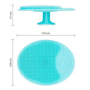 Spazzola Esfoliante Viso Portatile in Silicone Impermeabile <span class=keywords><strong>per</strong></span> Massaggio e Pulizia, Comoda <span class=keywords><strong>per</strong></span> Bagno e Toilette - Product Image 2