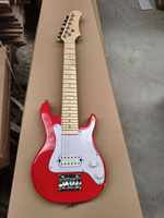 Distribusikan Gitar Anak Kayu Solid dengan H-Pickup 6 Senar 30 Inci 5 Amplifier Digital beserta Aksesorisnya