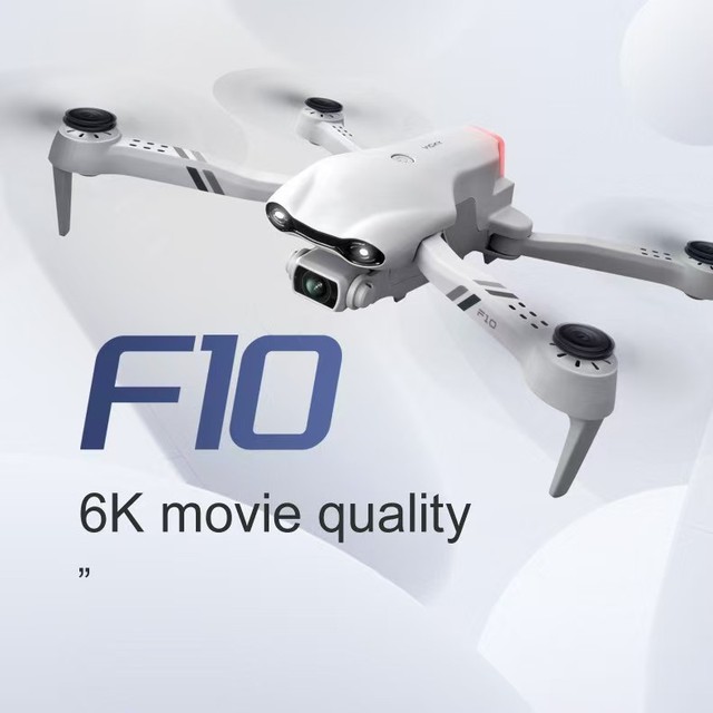 2026 Outdoor 2km RC Drone F10 Professional Drone 6K HD Dual Camera GPS WIFI Wide Angle FPV Real Time Transmission Distance