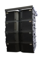 Système audio de scène SLA-8C, enceinte passive à ligne acoustique double 8 pouces haute sensibilité, 2 voies, résistant aux intempéries, en contreplaqué de bouleau 15 plis