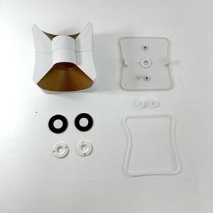 Lámpara de Pared LED para Exteriores, Impermeable IP65, Moderna, Decoración Interior/Exterior, Diseño de Reloj de Arena, Aluminio - Product Image 3