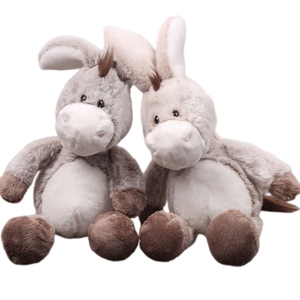 Superzachte ezel knuffels groothandel kinder slaapdolls promotiegeschenken knuffel pluche boerderijdieren ezel speelgoed - Product Image 6