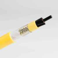Câble de pompe submersible jaune plat flexible Lskabel Rvvp câble de chaîne de traînée Rvv très flexible