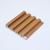Panneau mural rainuré WPC pour intérieur, résistant aux chocs, imperméable, effet pierre, ignifuge, sans formaldéhyde, vente en gros
