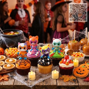 Figuras de PVC de <span class=keywords><strong>Superhéroes</strong></span> al por Mayor para Recargas de Máquinas Expendedoras de Cápsulas Gashapon, Mini Figuras para Suministros de Arcade y FEC - Product Image 2