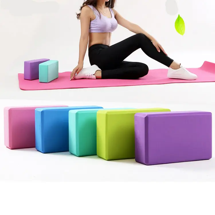 EVA-Schaum-Yoga-Blöcke mit hoher Dichte für Yoga-Pilates
