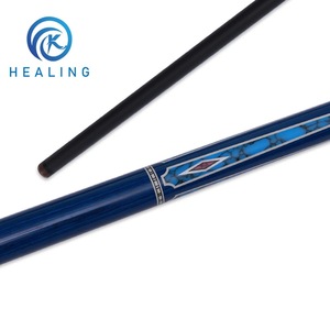 Ok Healing 1 2 Play Cue 12 4mm Tip Carbon Fiber Shaft Wood Butt Pool Game - Product Image 5