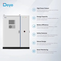 Système de stockage d'énergie solaire commercial Deye 50 kW 120 kWh haute tension hybride ESS pour centre commercial et supermarché