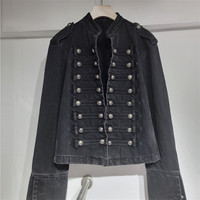 Veste Femme Tendance Automne 2026 Nouveau Style Rétro Col Montant Ample Polyvalente Élégante Vente en Gros pour Boutiques