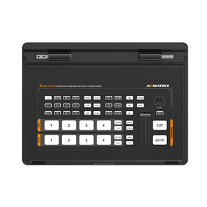 Avmatrix Shark H4 Plus Switcher Video Streaming a 4 Canali HDMI da 10.1 Pollici con Streaming RTMP/SRT e Registrazione su Disco USB e Scheda SD - Product Image 5