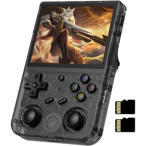 แอนเบอร์นิค RG353V เรโทรคอนโซลเกมพกพา 4.2 นิ้ว 960x540 ระบบปฏิบัติการแอนดรอยด์ 11 ระบบปฏิบัติการคู่ แบตเตอรี่ 4100mAh ในตัว 3000 เกม - Product Image 1