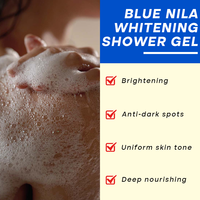 Gel Douche Exfoliant Nila Blanchissant en Gros pour le Corps, Nettoyage Profond et Élimination des Taches Sombres