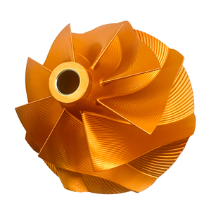 Nueva Rueda de Compresor Turbo de Aluminio Billet Fresada por CNC de 8 Aspas 49.7/67.4mm, Piezas de Repuesto para Reparación de Turbocompresor Ray Yang - Product Image 3