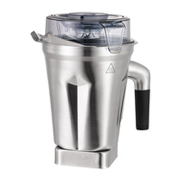 Mixeur Smoothie Électrique NFC Incassable Sans BPA Ideamay, Pichet en Acier Inoxydable 304 de 2L (64oz) pour Usage Domestique