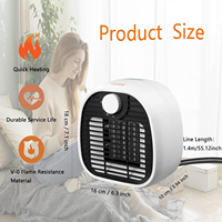Chauffage d'appoint portable de haute qualité, petit radiateur d'intérieur, et chauffage instantané de bureau pour bureau
