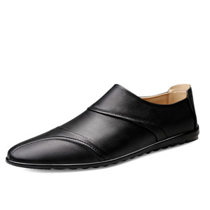 Chaussures décontractées en cuir de vachette respirantes et inodores de qualité supérieure pour hommes 2026 |   Chaussures en cuir à semelle souple pour homme - Product Image 1
