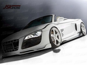 Labio de parachoques delantero de fibra de carbono estilo R para 2008-2015 Audi R8 V8 V10 - Product Image 4
