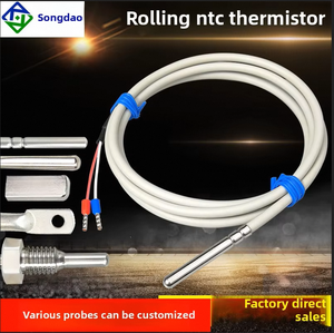 Thép không gỉ probe 2-dây linh hoạt <span class=keywords><strong>PT100</strong></span> cảm biến NTC thermistor cảm biến nhiệt độ, chất lượng cao chip - Product Image 6