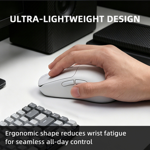 Ratón Inalámbrico para Juegos JINMS X7 Ultra, PAW3395 26000DPI, Tri-Modo con Base de Carga Magnética, Ultraligero y Ergonómico para PC - Product Image 5