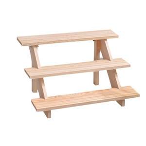 In stock solid wood dessert <b>table</b> storage rack, multi-tiered jewelry <b>display</b> rack, shop desktop storage and organization rack - Product Image 5