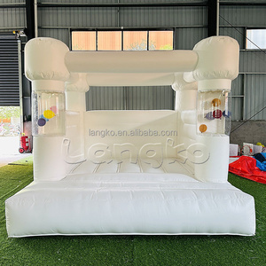 บ้านเป่าลม PVC บ้านเด้งสีขาวขนาดเล็ก8x8 - Product Image 6