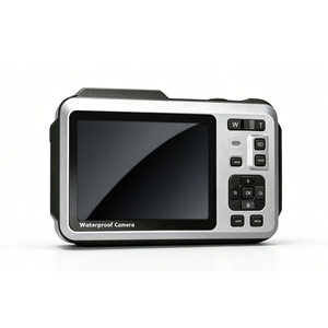 Cámara 4K FS02 con Clasificación IP5, 64MP, Pantallas HD Dobles, Grabación en Time-Lapse, <span class=keywords><strong>Zoom</strong></span> 16X, Resistente al Agua 10m, Transmisión en Vivo, Cámara para Niños - Product Image 1