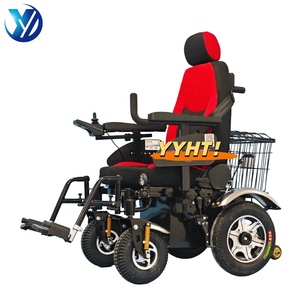Carrozzina Elettrica con Configurazione Base, Controllo Facile con Una Mano, Doppio Motore <span class=keywords><strong>da</strong></span> 350W - Product Image 6
