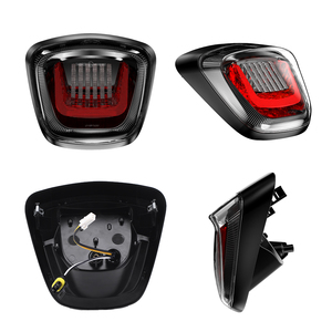 Feu arrière de moto homologué E24 E-mark, feu arrière électrique pour vélo électrique avec DRL, <span class=keywords><strong>pièces</strong></span> de scooter, feu arrière pour Vespa Sprint - Product Image 5