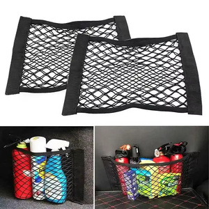 Oferta Especial: Organizador de Maletero de Coche con Red de Velcro de Látex PP Resistente, Red de Velcro para Interior de SUV, Camioneta o Camión - Product Image 4
