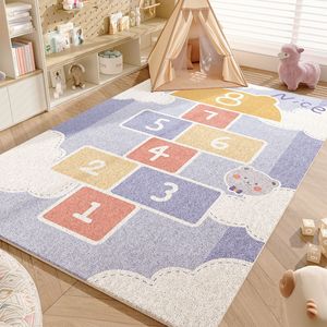 <span class=keywords><strong>Tappeto</strong></span> Morbido Ecologico Antiscivolo in Stile Moderno <span class=keywords><strong>per</strong></span> Bambini e Tappetino Lavabile <span class=keywords><strong>per</strong></span> Giocare, <span class=keywords><strong>per</strong></span> Soggiorno e Camera da Letto - Product Image 2