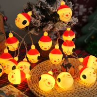 Weihnachts lichterketten mit kreativem Schneemann-und Weihnachtsmann-Design IP65 Whole some Decorative Lighting für Home Window Display