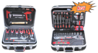 Meilleures ventes : Ensemble de 128 pièces de clés à douille, jeu de douilles de qualité industrielle, jeu de pinces Drive Master, cliquets et ensemble d'outils à main