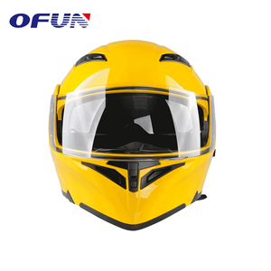 OFUN-Correa de barbilla ajustable para motocicleta, casco duradero de cara abierta con <span class=keywords><strong>doble</strong></span> Visor - Product Image 2