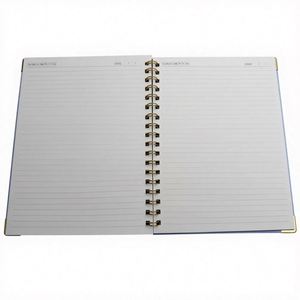 Hot Sale A4 110gsm Hardcover Spiral Notebook with 150 Sheets College Ruled 110gsm Paper for Art <b>Journal</b> Writing Work or Gift - Product Image 4