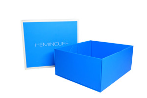 Caja de cartón rígida magnética plegable de lujo personalizada para ropa de mujer con logotipo, 35x25x8, para bufandas, con tapa y base - Product Image 2