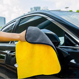 Serviettes de lavage pour polissage de voiture, microfibre pelucheuse, écologiques, épaisses et résistantes, en polyester, pour le lavage et le séchage, chiffon de nettoyage pour voiture, rapide - Product Image 5