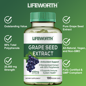 Lifeworth nhiều vitamin <span class=keywords><strong>Bilberry</strong></span> chiết xuất anthocyanin viên nang trái cây mắt hỗ trợ sức khỏe bổ sung - Product Image 6