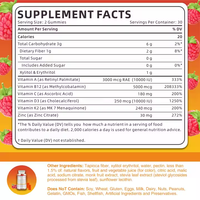 Compléments alimentaires OEM/ODM, vente en gros à prix compétitif, gommes vitaminées pour adultes et adolescents, 30/60/90/120 unités, pâte noire