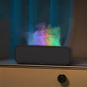 2024 New Music Pulsating Flame Aromatherapy Machine <b>Humidifier</b> Home Atmosphere Room Remote Control Desktop Spray <b>Humidifier</b> - Product Image 3