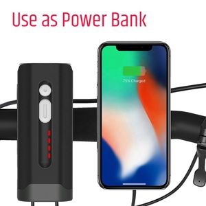 ไฟหน้ารถจักรยานแบบชาร์จไฟได้สำหรับ1600ลูเมนจัดส่งเร็ว RTS - Product Image 2