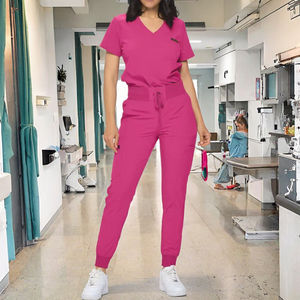 Ensembles d'uniformes médicaux unisexes STYLO INTERNATIONAL de qualité supérieure pour médecins et infirmières, tenues d'hôpital en tissu peigné - Product Image 3