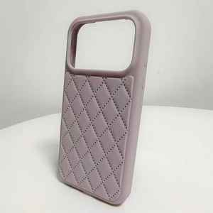 Cover per Telefono in Silicone con Pelle per iPhone 17 Pro Max e Samsung S26, Antiurto per iPhone 15 Pro Max - Product Image 5