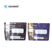 Sac d'emballage alimentaire avec impression numérique de logo personnalisé Pochette debout à fermeture éclair en plastique feuille d'aluminium Sac en mylar 35g pour bonbons biscuits collation