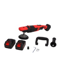 Machine de polissage de tampon de voiture sans brosse portative sans fil automatique 18V 4Ah Machine de polissage directe de batterie au Lithium