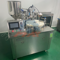 Machine de capsulage de remplissage de gel de seringue préremplie jetable en plastique automatique