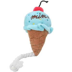 Kinghon Jouet interactif en peluche pour chien, en forme de crème glacée, qui couine, pour anniversaire, jouet à mâcher pour chien, vente en gros - Product Image 5