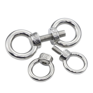 Stainless Steel Eye Bolts M3 M4 M5 M6 M8 M10 M12 M16 M20 Triangular Ring Nuts For Slings - Product Image 1