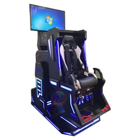 Simulateur de jeu à rotation à 360 degrés, machine dynamique, station de jeu VR, simulateur de réalité virtuelle, chaise VR 9D, centre de jeu